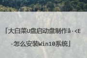 以大白菜CD装系统教程为主题的文章（轻松学会使用大白菜CD安装操作系统）